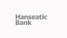 Hanseatic Bank Logo Hanseatic Bank Logo schwarz weiß